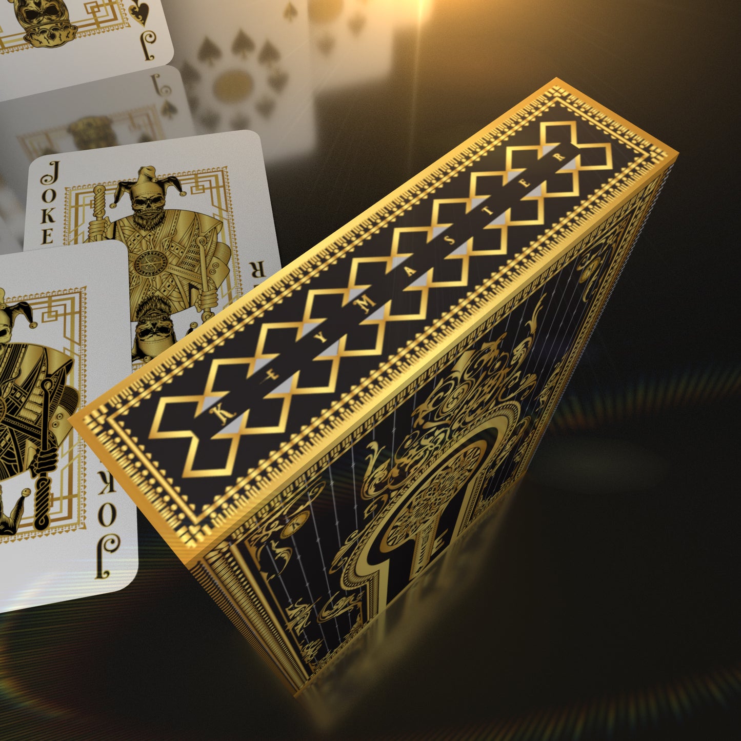 Secrets Of The Key Master Gold with Printed Box