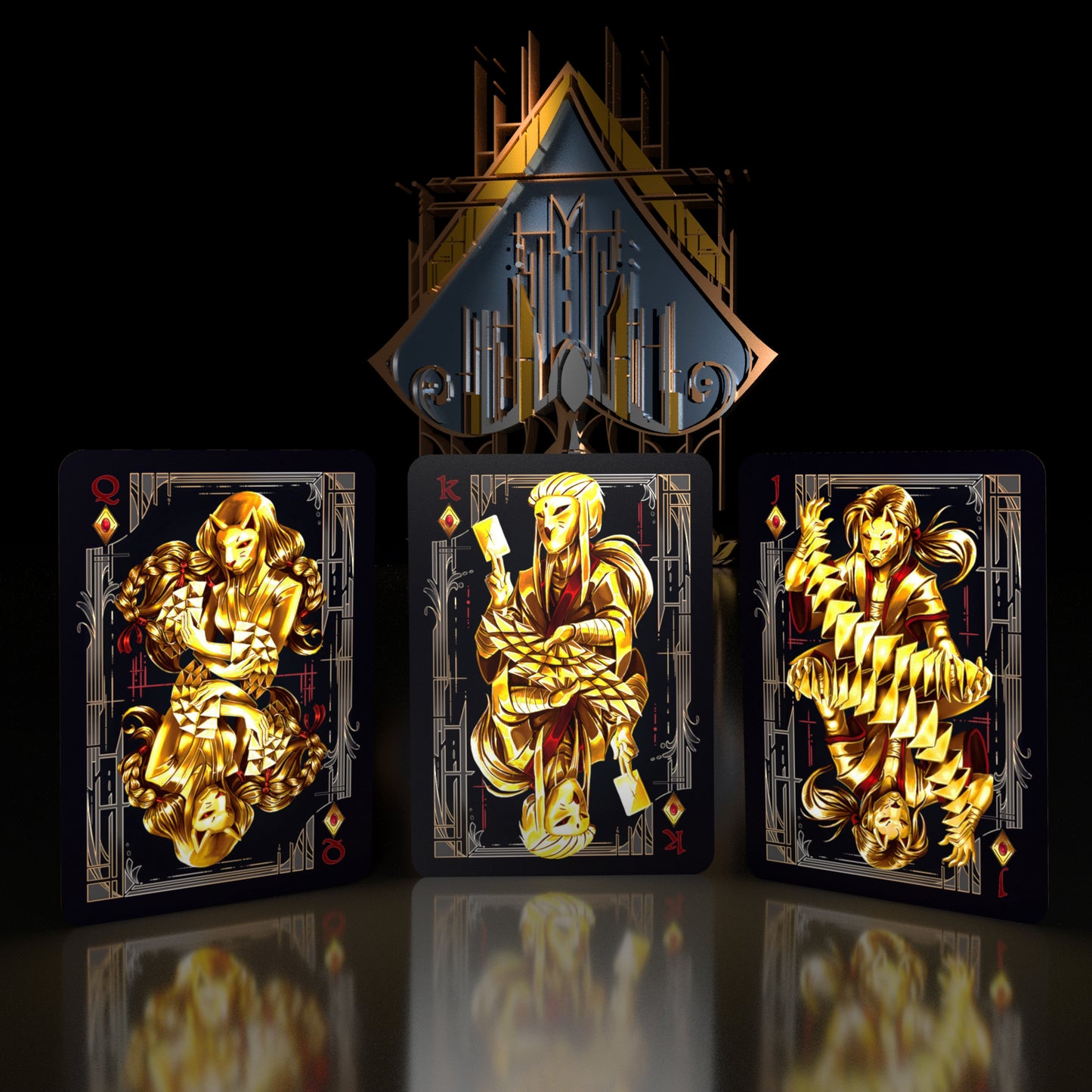 Card Masters Precious Metals - Black - Foil Box plus Rose Gold Gilded