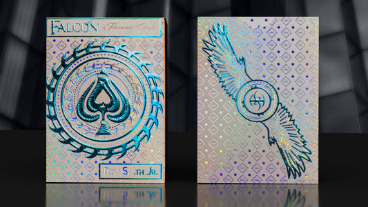 Falcon Playing Cards (Ice Edition) Dual Holographic Foil Box