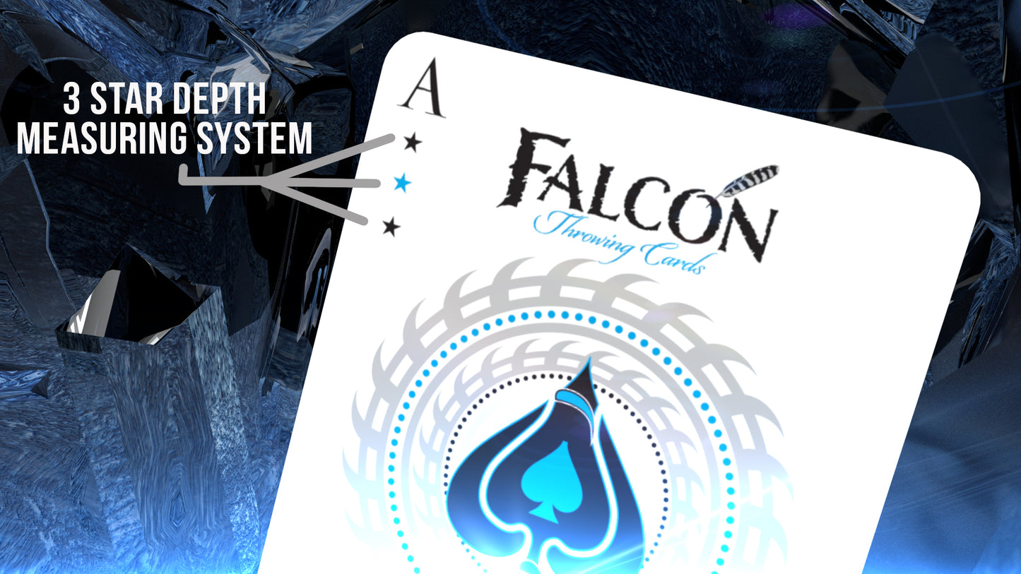 Falcon Playing Cards (Ice Edition) with Players Box