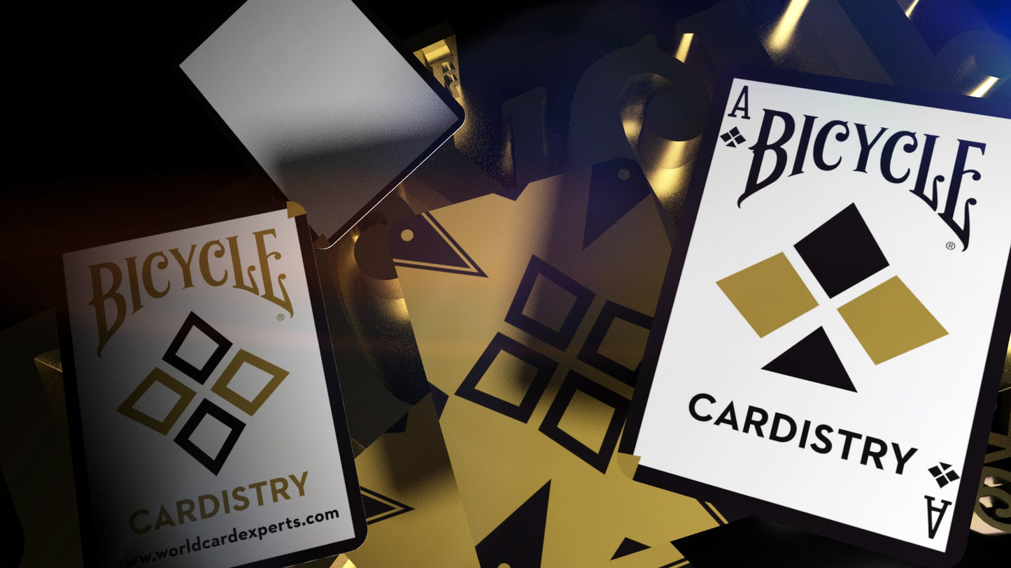 Bicycle Cardistry 5th Anniversary with Metallic Gold Printed Box
